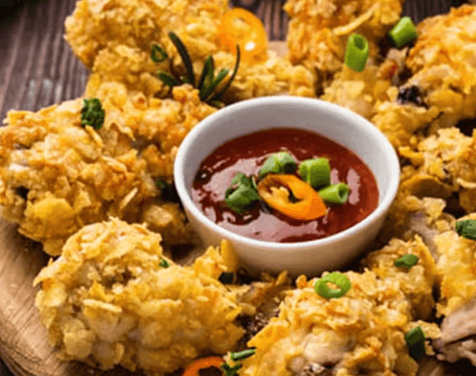 Alitas de pollo crujientes y sabrosas