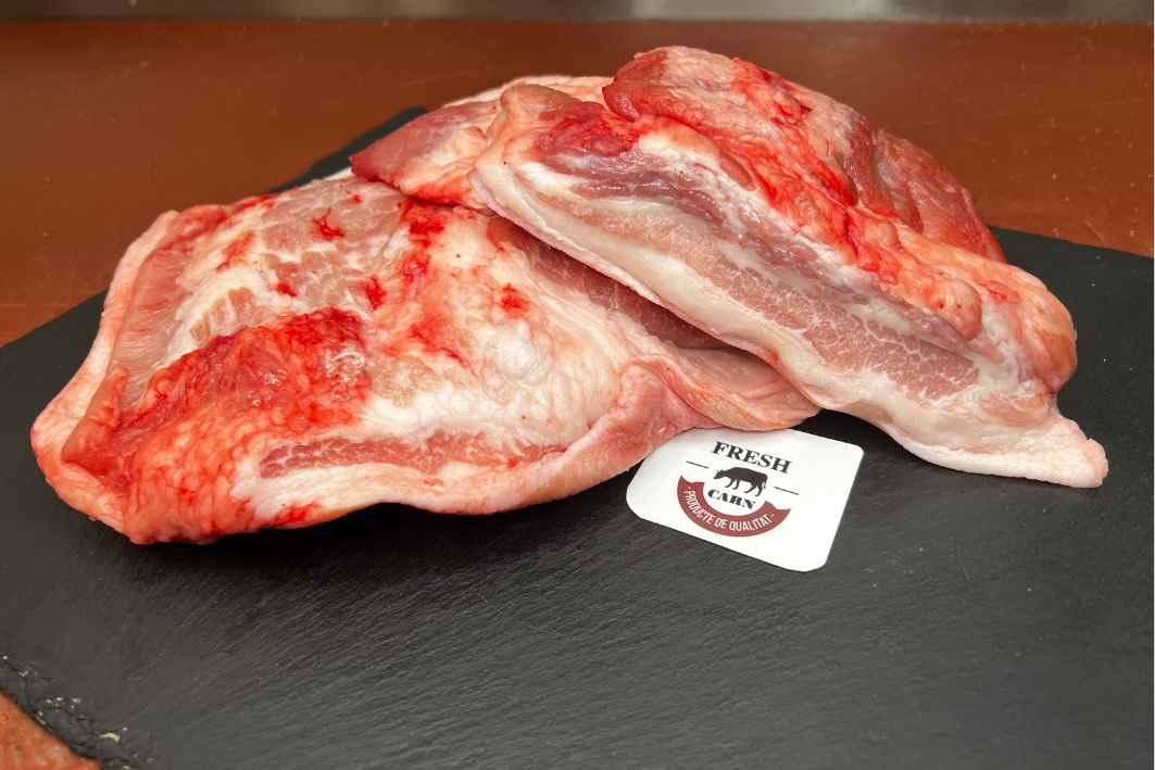 Papada de cerdo