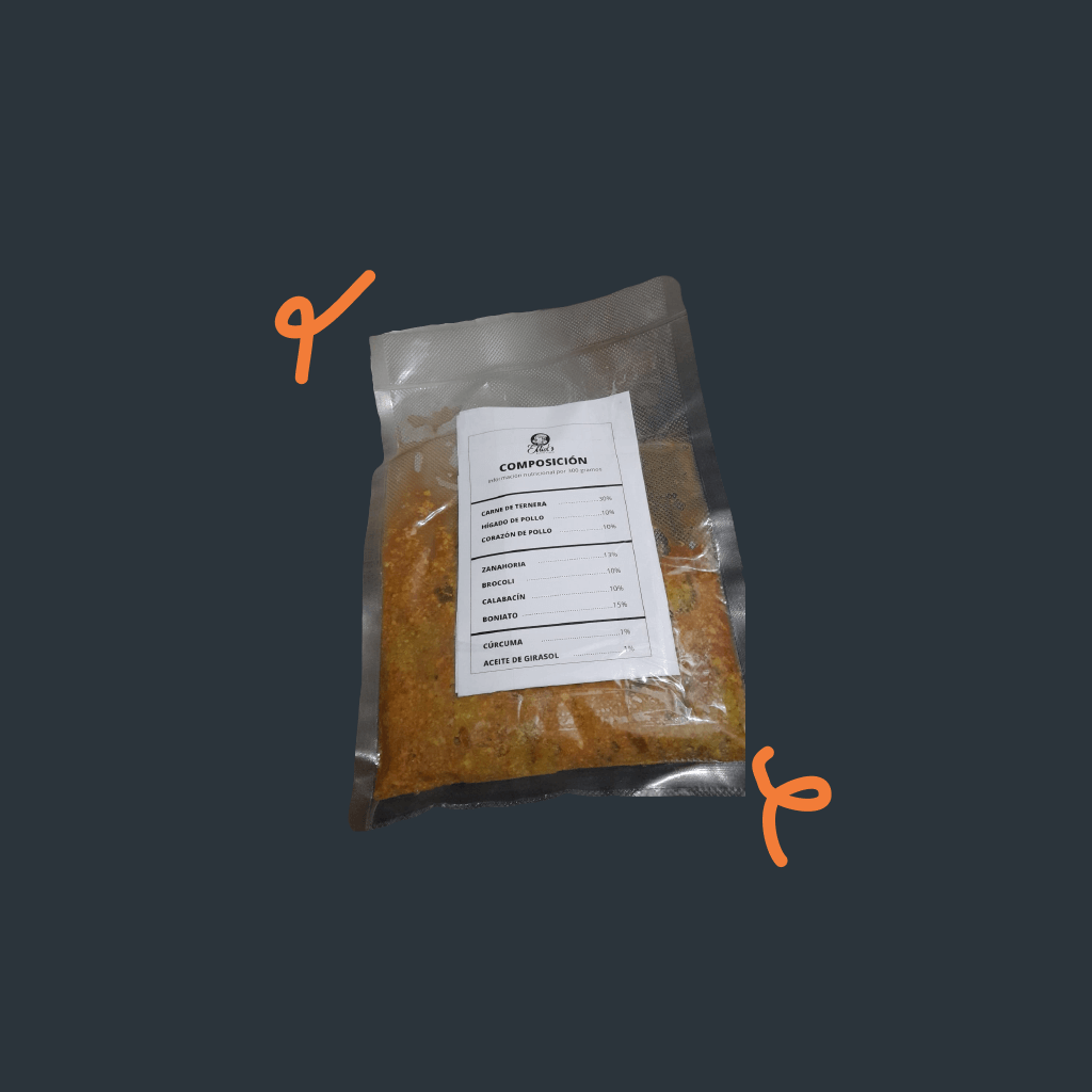 Conejo. Comida para perros 100% natural